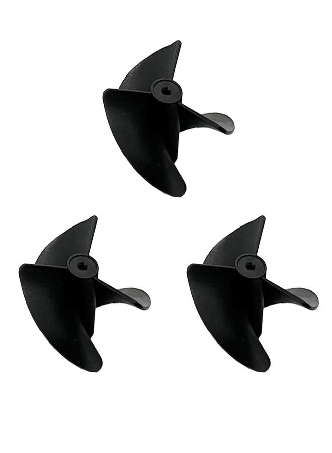 URIMPAVIDO 10PCS RC Boat Propeller 2X40mm Propeller 3-Blades Nylon Propeller for RC Boat Ship DIY Model Toy Parts - Image 1